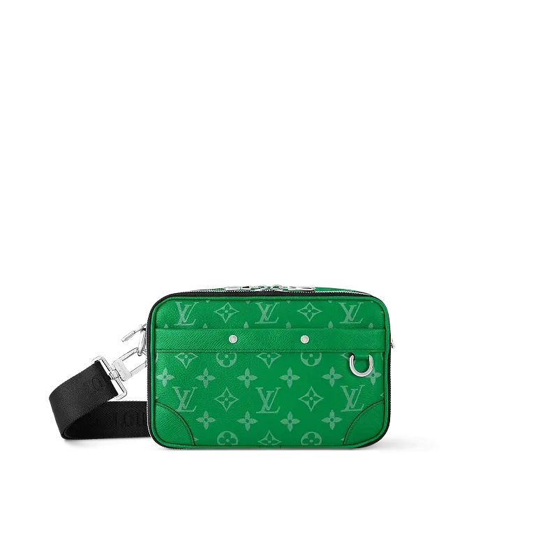 Сумка-мессенджер Alpha Louis Vuitton Green - фото 1