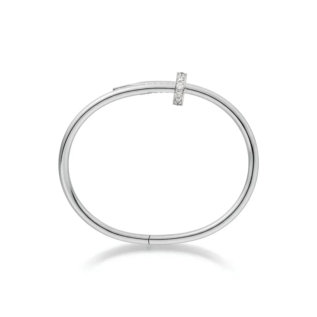 Cartier Браслет Juste Un Clou Bracelet Classic Model with diamonds - фото 4