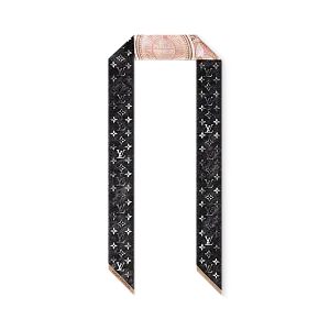 Louis Vuitton Шелковая лента Malles Merveilleuses BB Black - фото 3