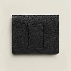 Hermès Кошелек Roulis mini Black - фото 4