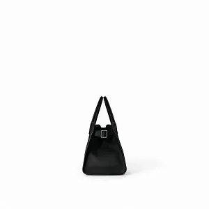 The Row Сумка Soft Margaux 12 из кожи Black - фото 3
