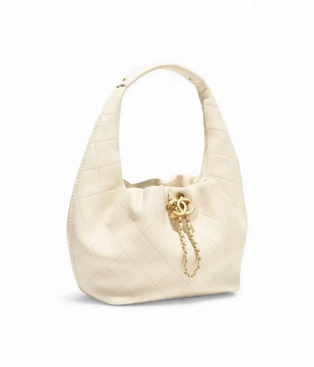 Chanel Сумка-хобо Beige - фото 2