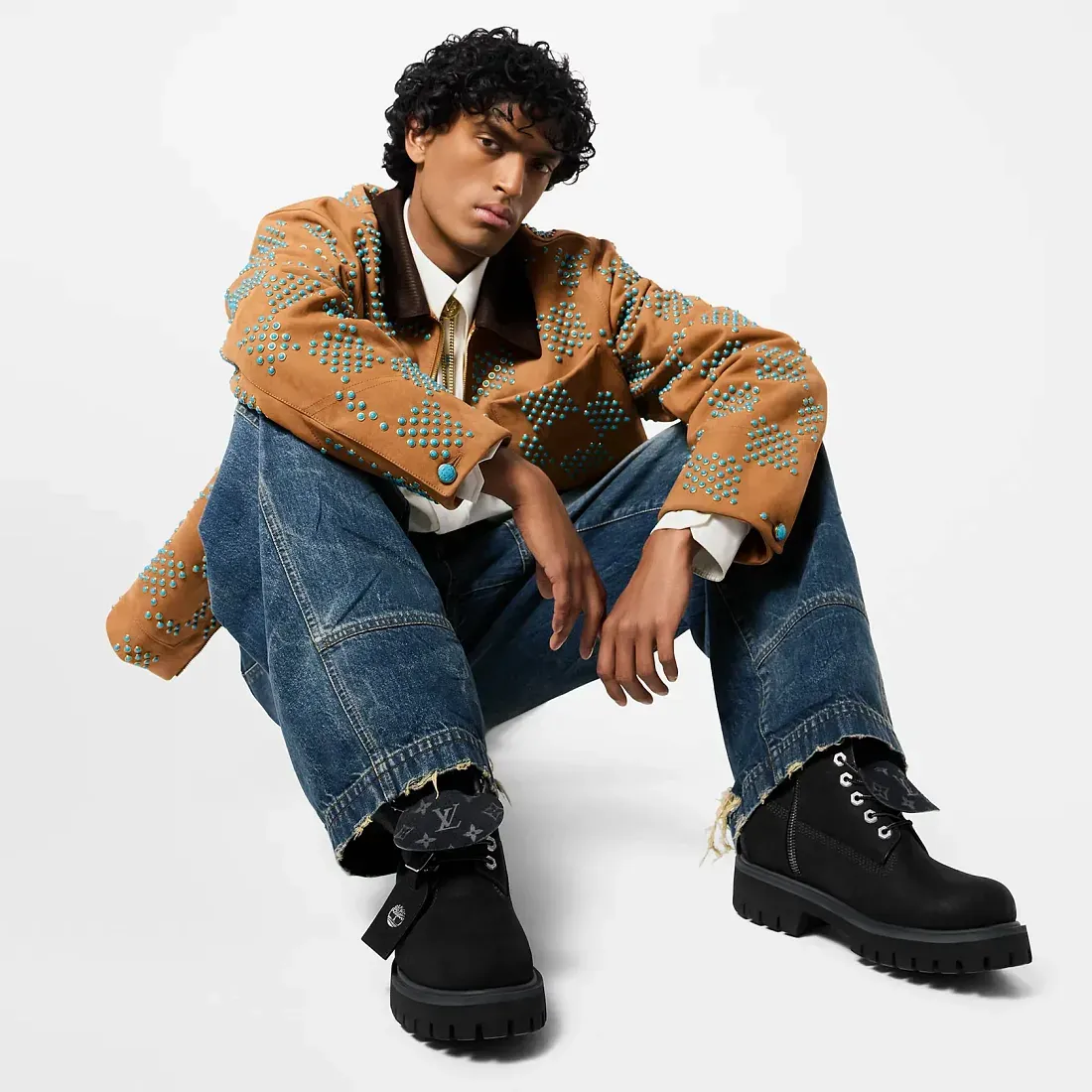 Louis Vuitton Ботинки LV x Timberland Black - фото 3
