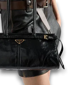 Prada Сумка Bonnie medium leather - фото 8