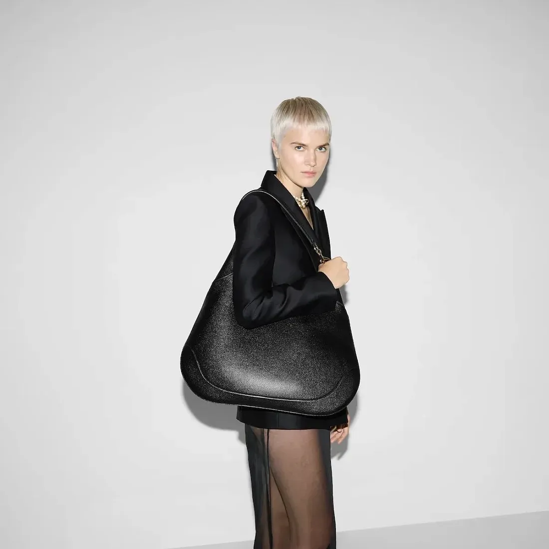 Gucci Сумка на плечо B Black - фото 2
