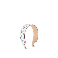 Louis Vuitton Ободок Monogram Multicolor LV Outline TM x White - фото 1