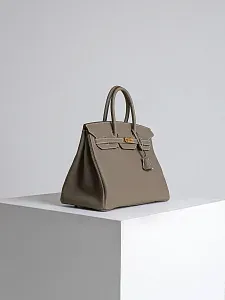 Hermès Сумка Birkin 35 Etoupe Togo Gold Hardware - фото 4