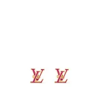 Louis Vuitton Серьги Iconic Enamel Rose Ballerine - фото 1