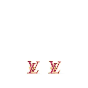 Louis Vuitton Серьги Iconic Enamel Rose Ballerine - фото 1