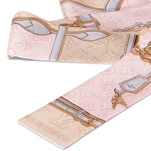 Louis Vuitton Шелковая лента Denimgram Confidential - фото 3