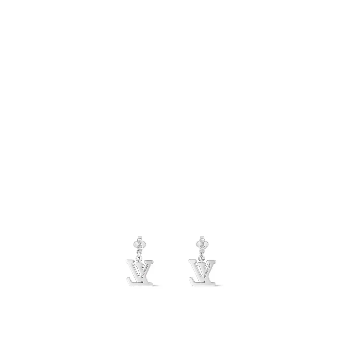 Louis Vuitton Серьги Lady Palladium - фото 4