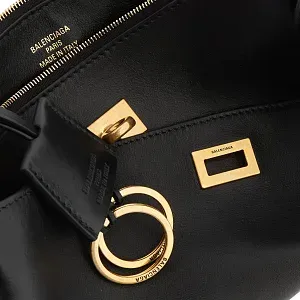 Balenciaga Сумка Rodeo Sling Pochette in Black - фото 6