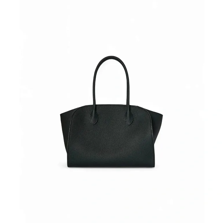 Сумка Marlo 12 Deep Brown из кожи The Row Dark Pine - фото 1