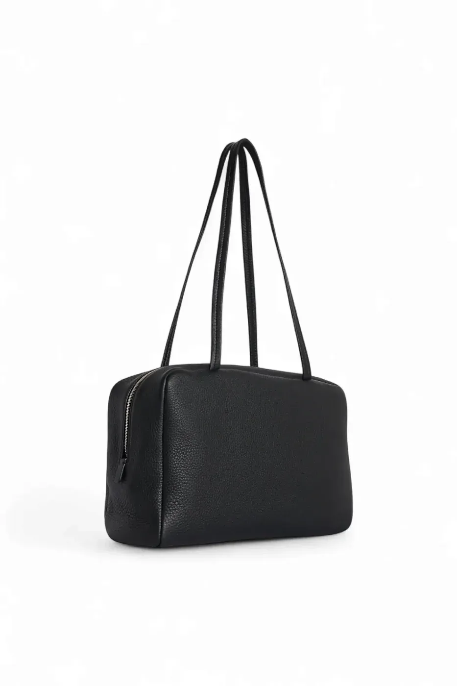 The Row Сумка Astra Bowling Deep Brown из кожи Black - фото 2