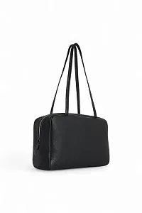 The Row Сумка Astra Bowling Deep Brown из кожи Black - фото 2