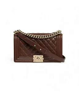 Chanel Сумка Boy Brown - фото 1