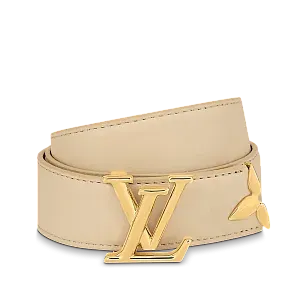 Louis Vuitton Двухсторонний ремень Pretty 30 мм Beige - фото 3