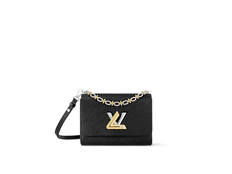 Сумка Twist MM Louis Vuitton Black - фото 1