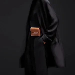 Hermès Кошелек Roulis mini Black - фото 2