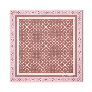 Louis Vuitton Платок-каре Monogram Infinity 90 Rose Poudre - фото 1