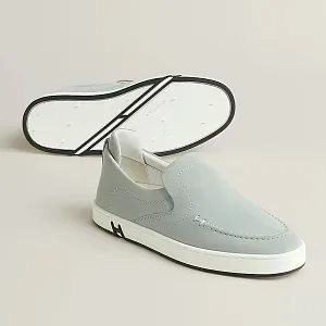 Hermès Кеды Kiddy Slip-On Gris Nuage - фото 1