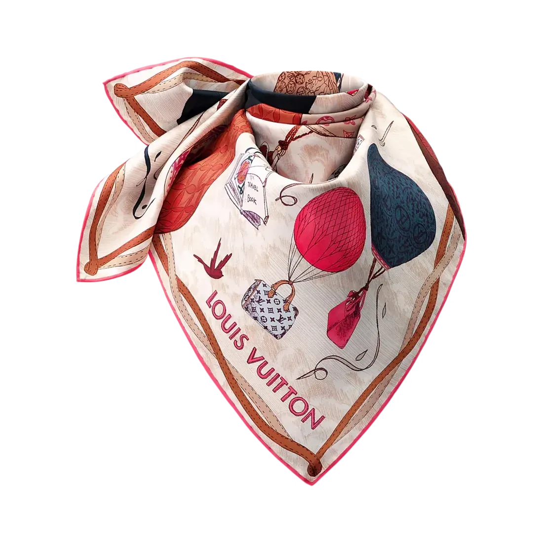 Louis Vuitton Платок-каре Up And Away 90 Grenadine - фото 3
