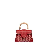 Goyard Мини-сумка Saigon Souple Red - фото 1