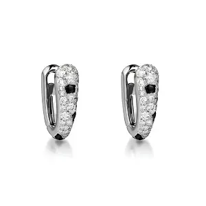 Cartier Серьги Panthere de earrings, paved - фото 1