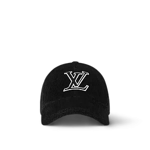 Louis Vuitton Бейсболка LV Signature из вельвета Blue - фото 3