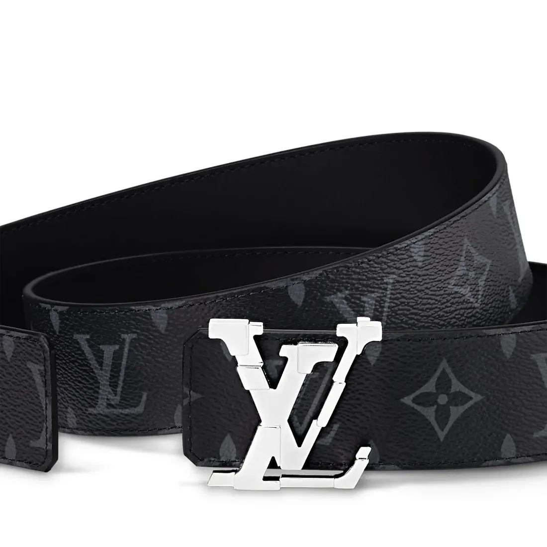 Louis Vuitton Двухсторонний ремень Pixel 40 мм Monogram Eclipse - фото 2