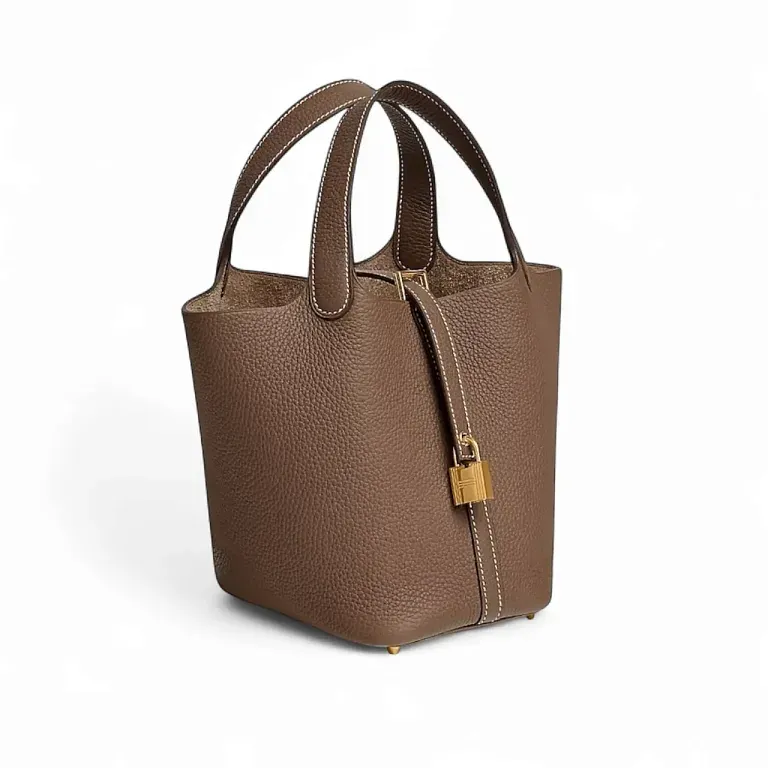 Сумка Picotin 18 Etoupe Clemance Gold Hardware Hermes - фото 2