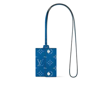 Louis Vuitton Кардхолдер на ремешке Bleu - фото 1
