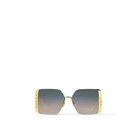 Louis Vuitton Солнцезащитные очки Moon Metal Square Gold - фото 1