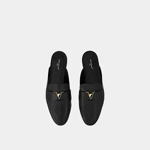 Louis Vuitton Лоферы-мюли LV Capri Black - фото 3