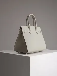 Hermès Сумка Birkin Sellier 30 Craie Epsom Palladium Hardware - фото 8