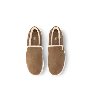 Louis Vuitton Лоферы LV Pacific Shearling Beige - фото 2