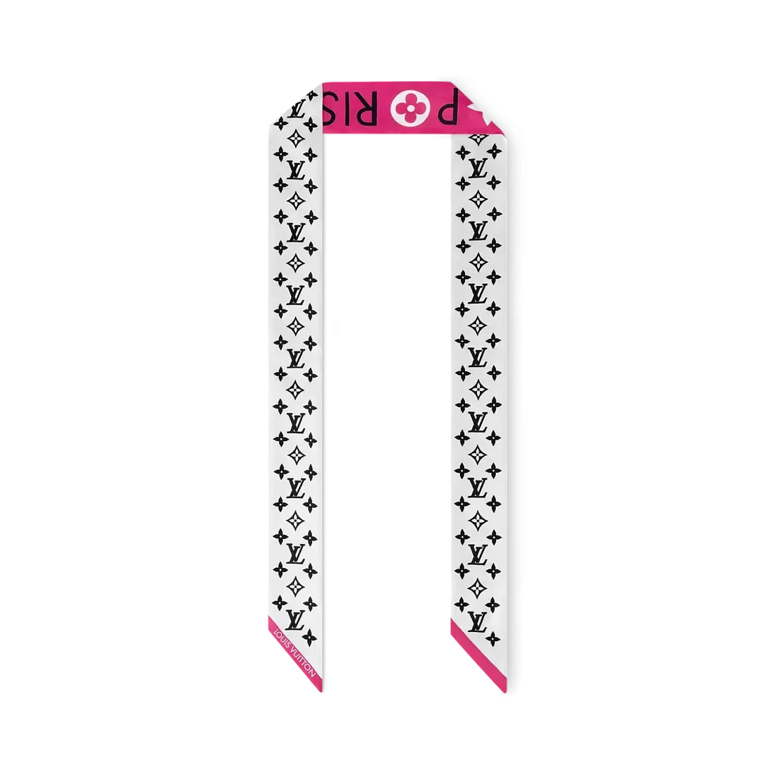 Louis Vuitton Шелковая лента Monogram Infinity BB Rose - фото 3