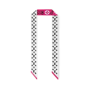 Louis Vuitton Шелковая лента Monogram Infinity BB Rose - фото 3