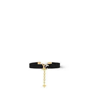 Louis Vuitton Браслет Iconic Flower Black - фото 1