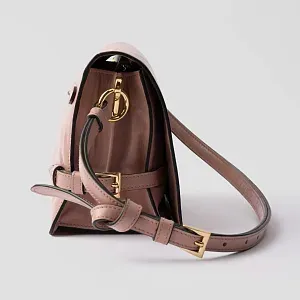 Prada Кожаная сумка через плечо Lily-Of-The-Valley - фото 2