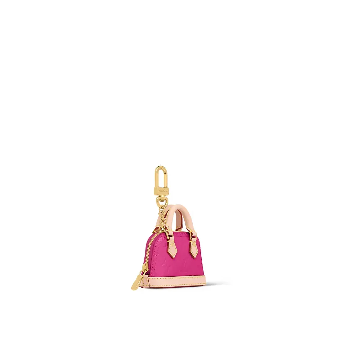 Louis Vuitton Аксессуар для сумки и брелок для ключей Micro Alma Vernis Rose - фото 2