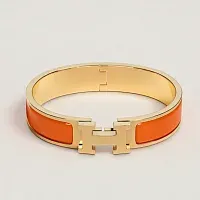 Hermès Браслет Clic H Orange Fruite - фото 1