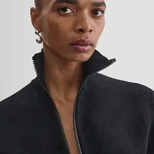 Phoebe Philo Ассиметричная футболка с молнией - фото 7