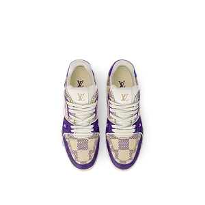 Louis Vuitton Кроссовки LV Trainer Purple - фото 3