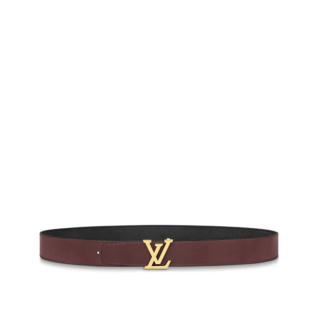 Louis Vuitton Двухсторонний ремень Heritage 35 мм Black Bordeaux - фото 4