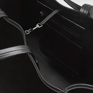 Phoebe Philo Сумка XL Cabas Black Suede - фото 4