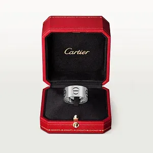 Cartier Кольцо Love большая модель White Gold - фото 4