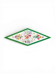 Gucci Платок Multicolor / Green - фото 1