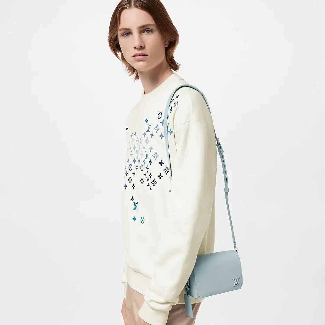 Louis Vuitton Бумажник Fastline Wearable Gray-Blue - фото 3