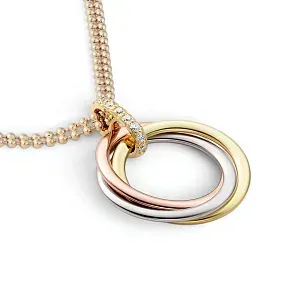 Cartier Кулон Trinity, medium model, diamonds - фото 3
